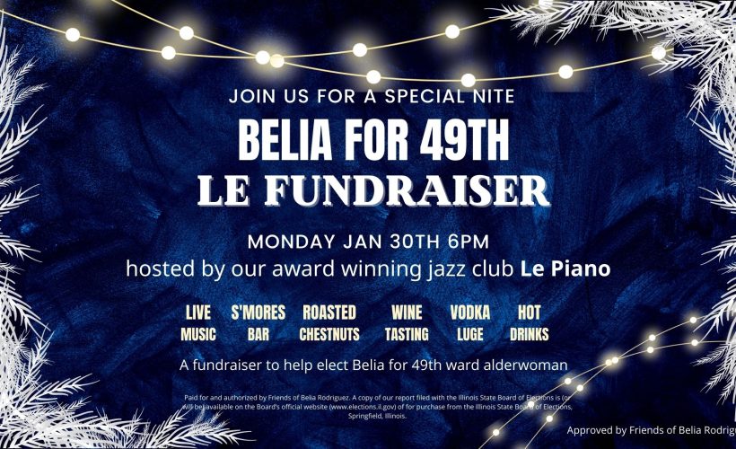 Le Fundraiser Jan 30th